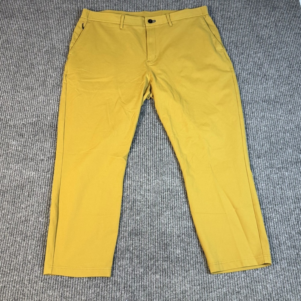 Public Rec Workday Chino Pants Men 40x28 Khaki Straight Leg Performance 5 Pocket